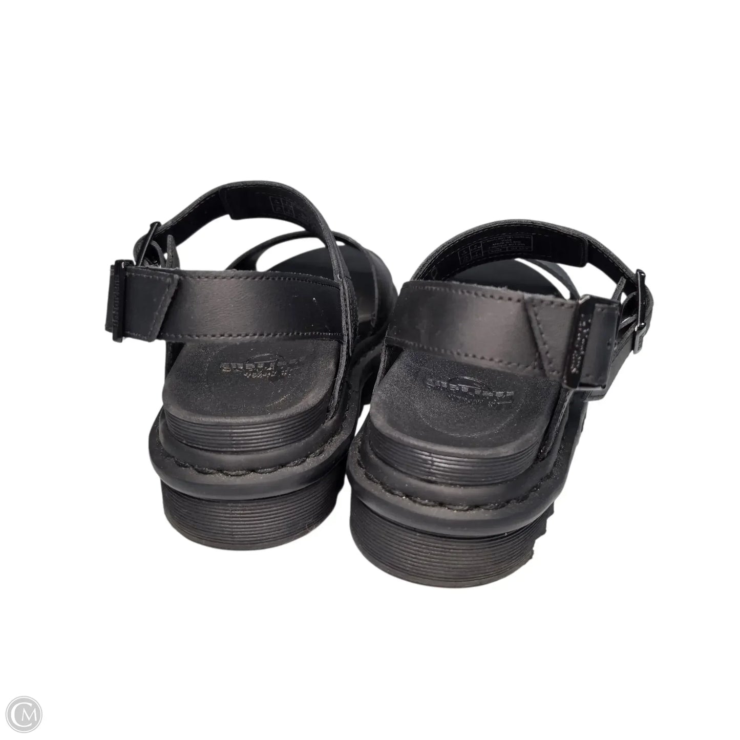 Sandals Heels Platform By Dr Martens In Black, Size: 7