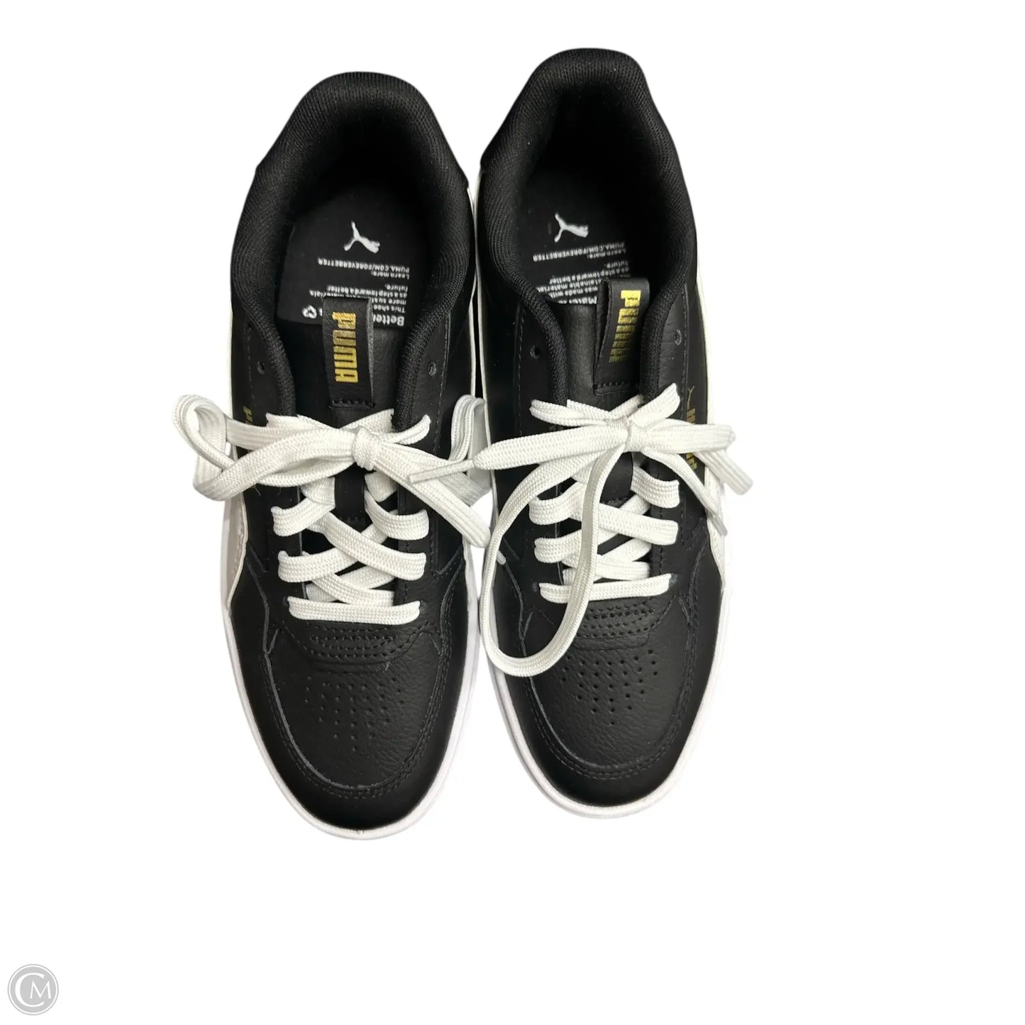 Shoes Sneakers By Puma In Black & White, Size: 8.5