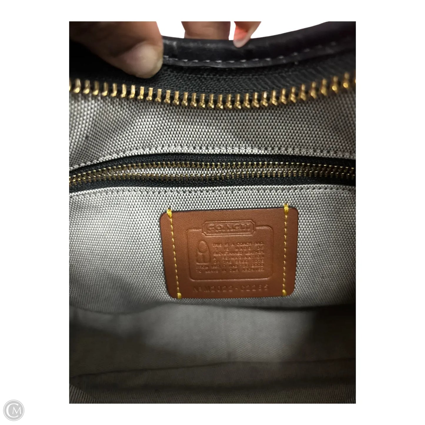 Handbag Designer By Coach, Size: Small