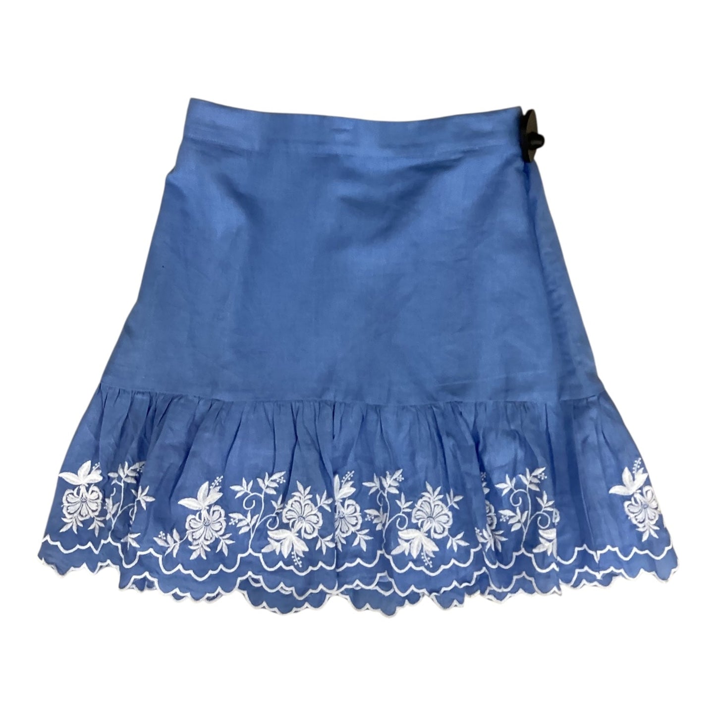 Skirt Mini & Short By J. Crew In Blue & White, Size: 2