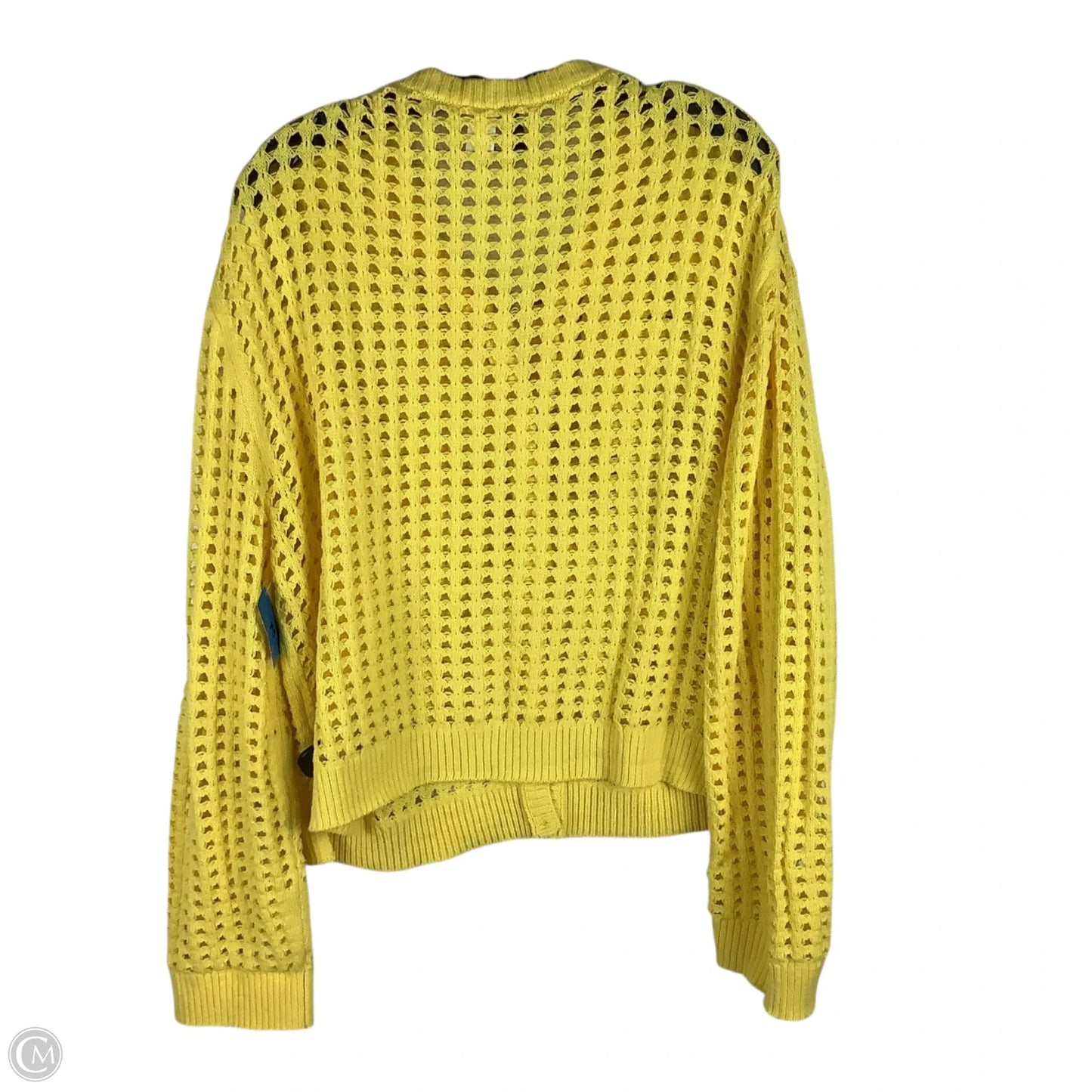Cardigan By Divided In Yellow, Size: L