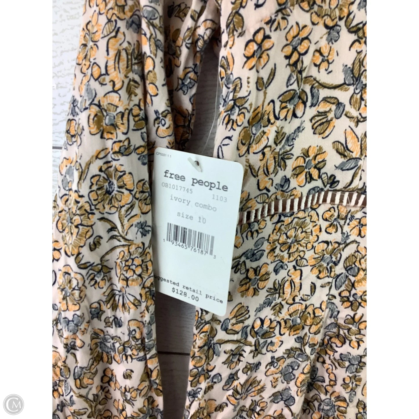Dress Casual Short By Free People In Floral Print, Size: 10