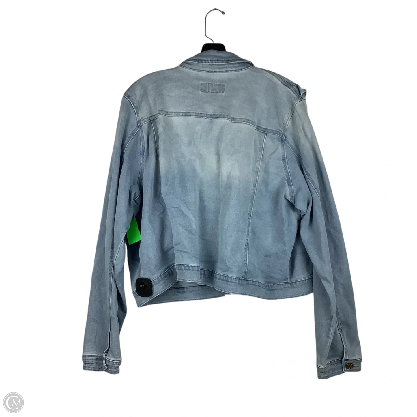 Jacket Denim By Draper James In Blue Denim, Size: Xxl