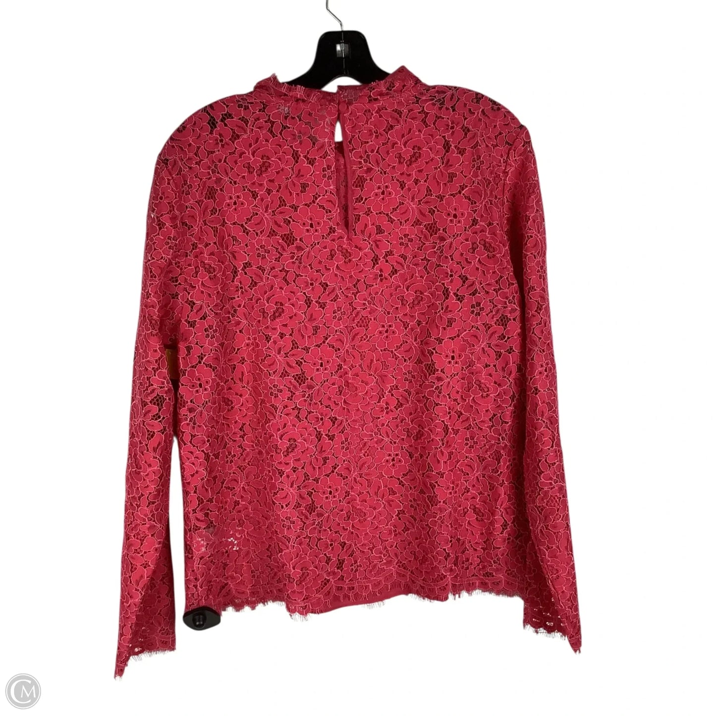 Top Long Sleeve By J. Crew In Pink, Size: 12