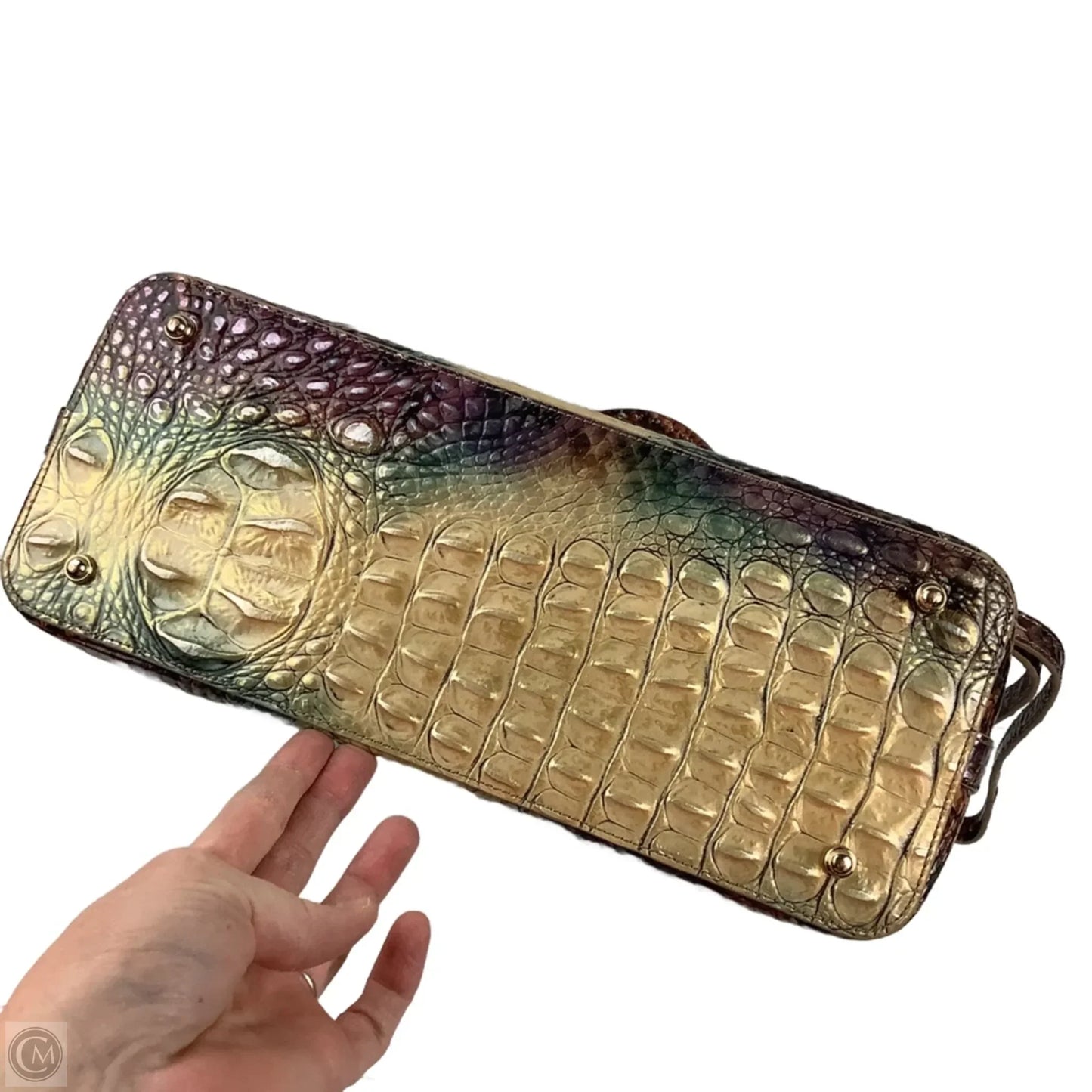 Handbag Designer By Brahmin, Size: Medium