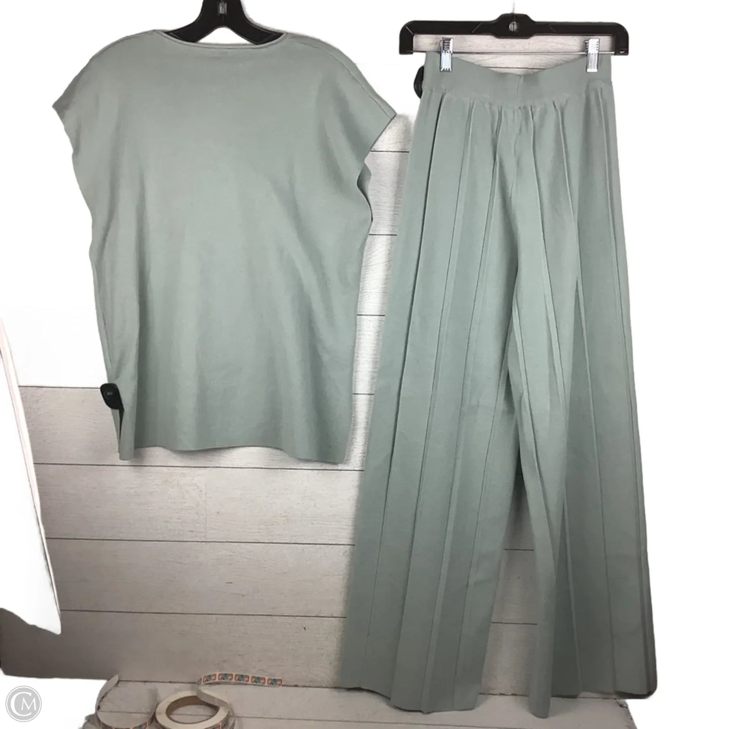 Pants Set 2pc By Clothes Mentor In Blue, Size: M