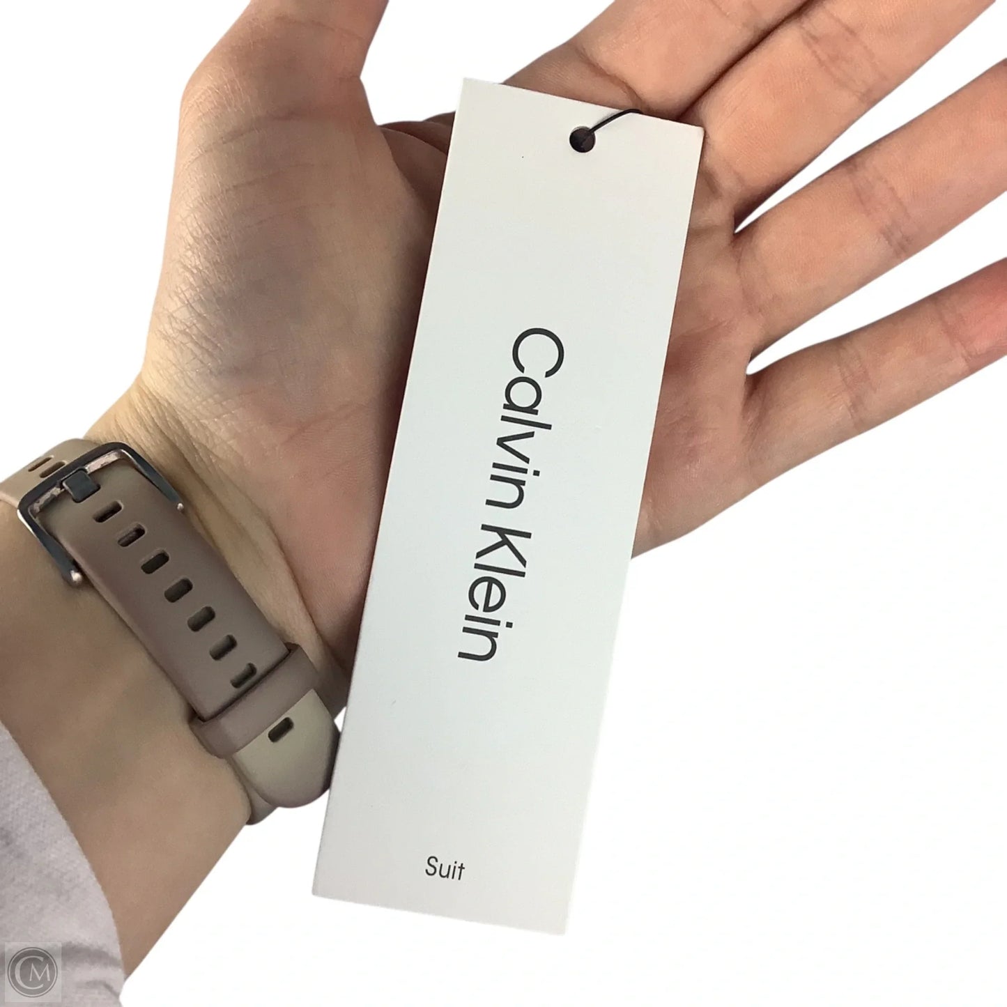 Sweater Cardigan By Calvin Klein In Blue, Size: L