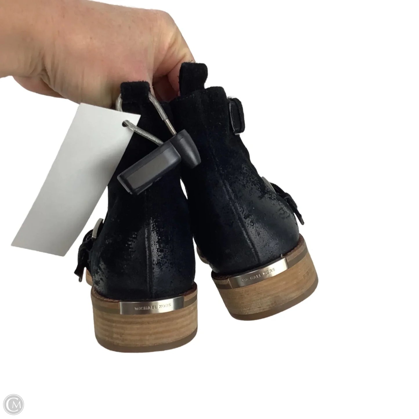 Boots Designer By Michael Kors In Black, Size: 7.5