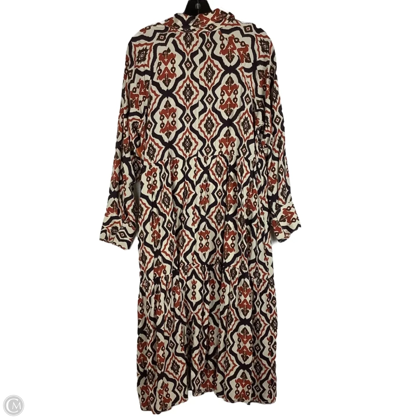 Dress Casual Midi By Entro In Tan, Size: M