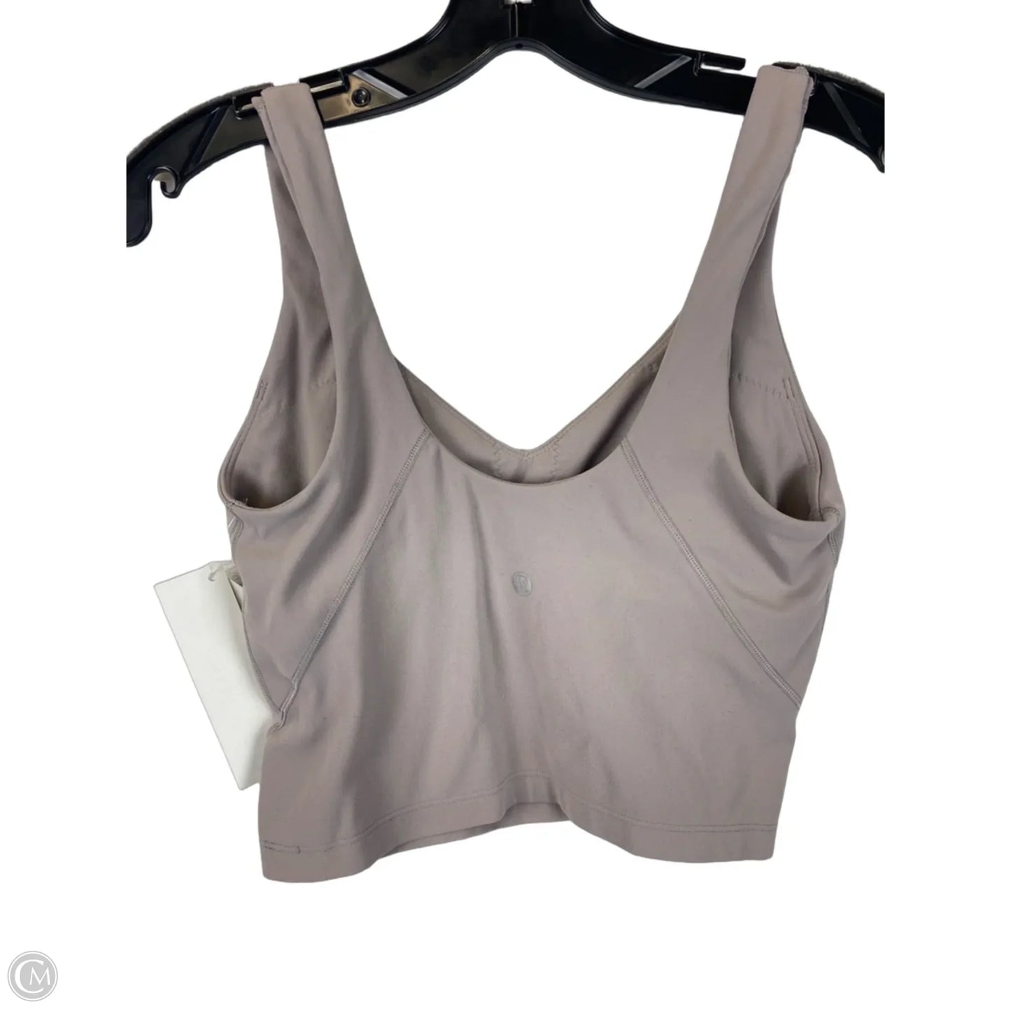 Athletic Tank Top By Lululemon In Grey, Size: 6