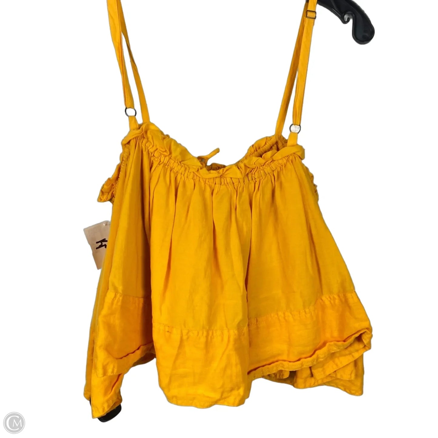 Top Sleeveless By Pilcro In Yellow, Size: M
