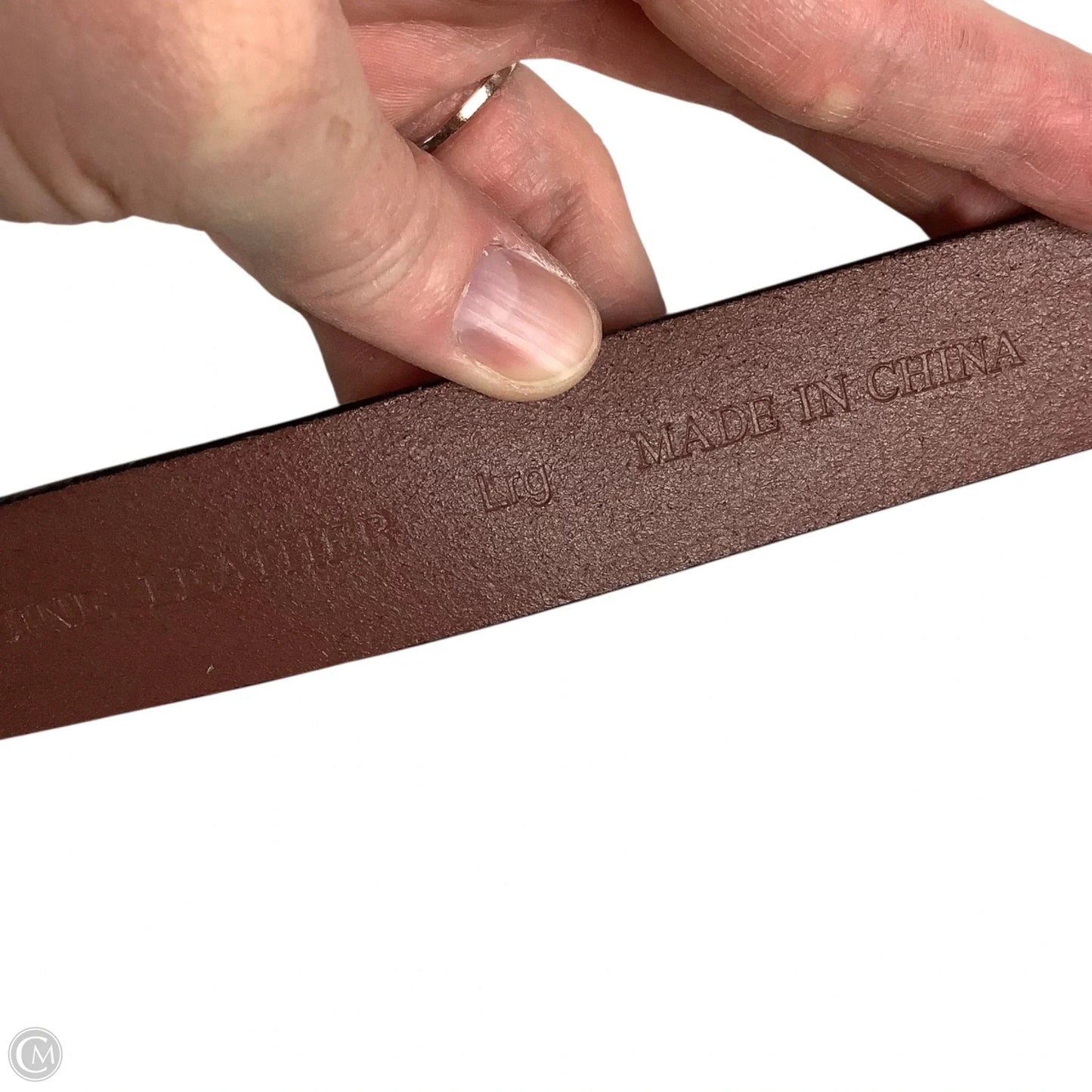 Belt Leather By Coldwater Creek, Size: Large