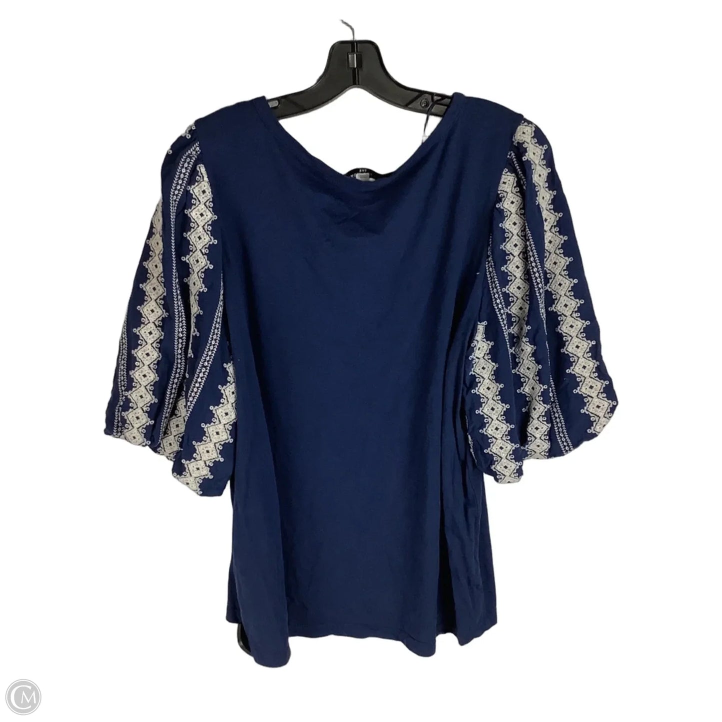 Top Short Sleeve By The Pioneer Woman In Navy, Size: Xxl