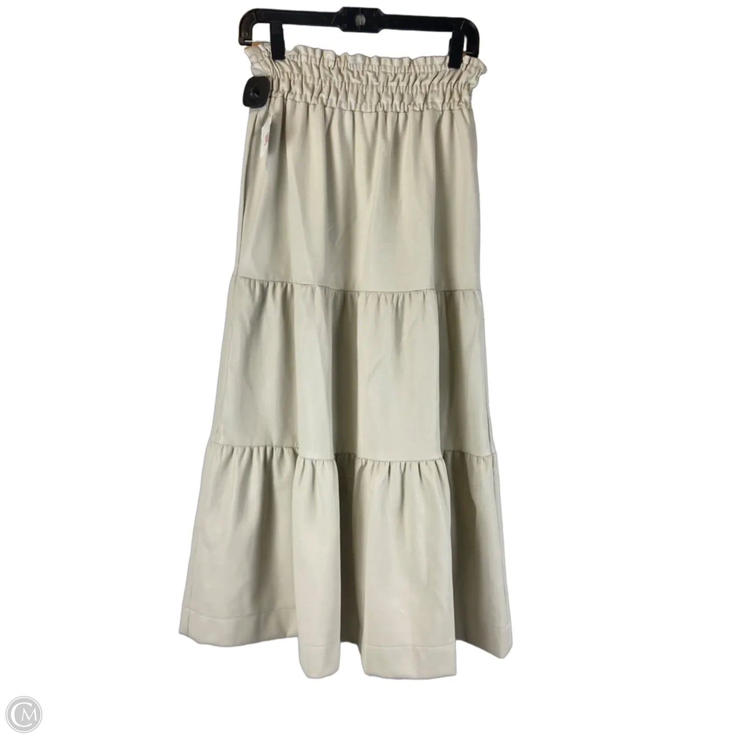 Skirt Maxi By Anthropologie In Cream, Size: Xs