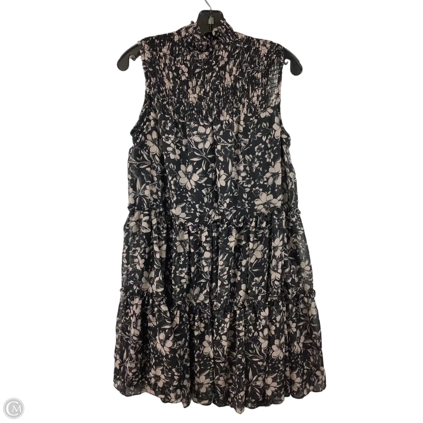 Dress Casual Midi By Taylor In Floral Print, Size: M