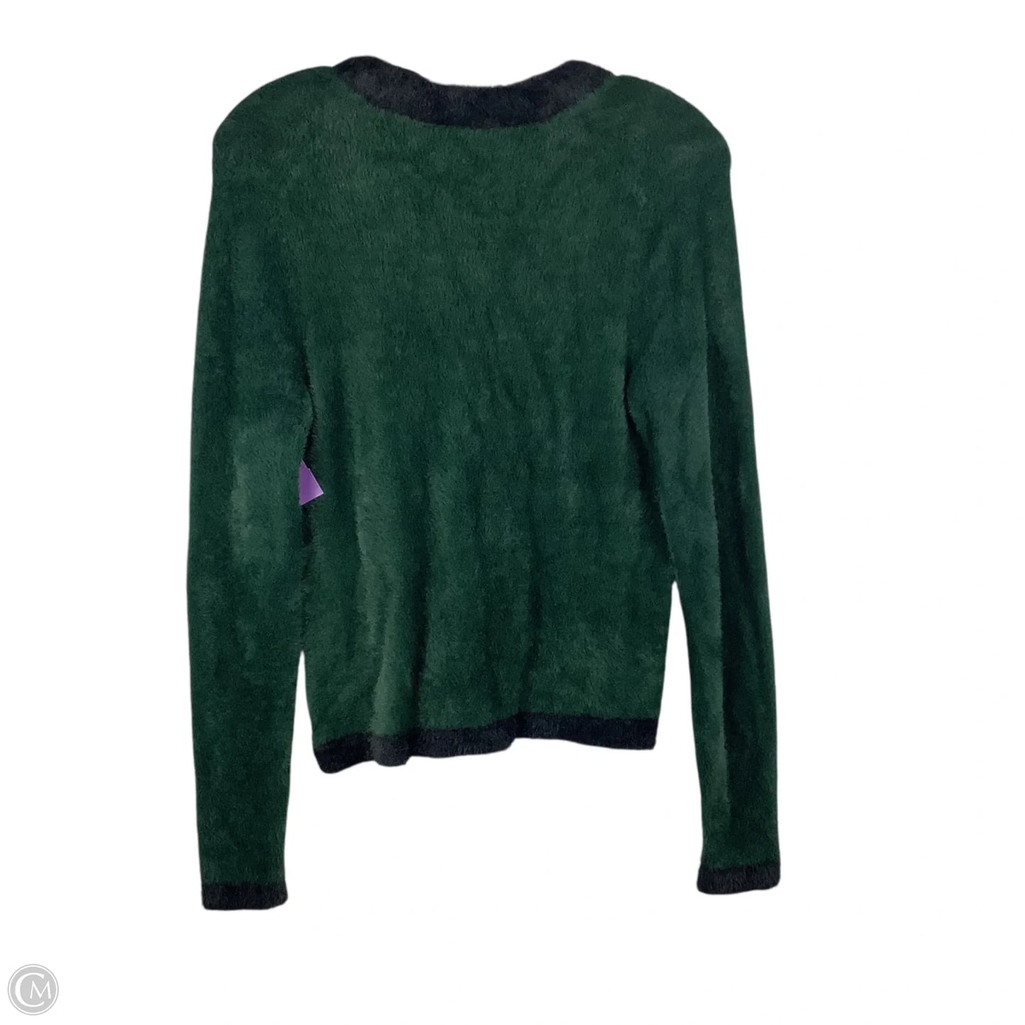 Sweater Cardigan By Ann Taylor In Green, Size: S