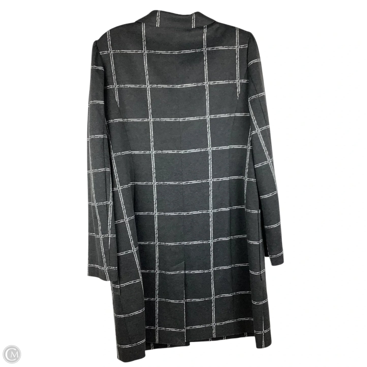 Coat Peacoat By Cato In Grey, Size: L