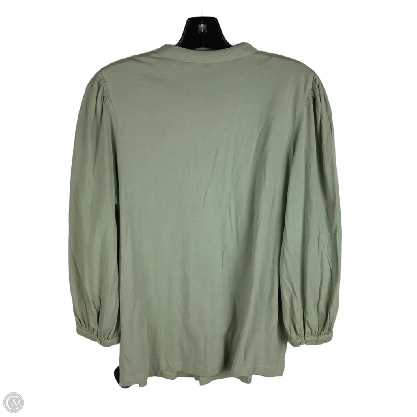 Top Long Sleeve By Ralph Lauren In Green, Size: M