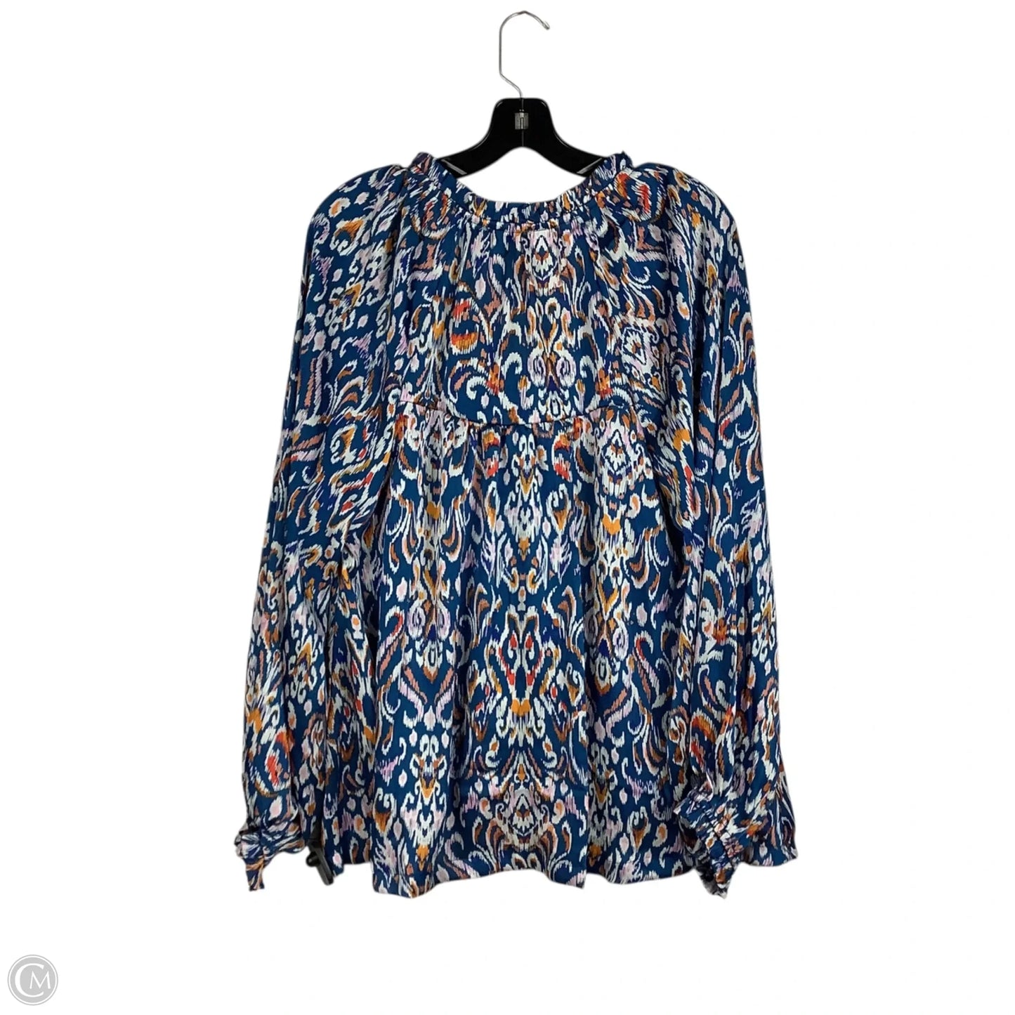Top Long Sleeve By Umgee In Blue, Size: M