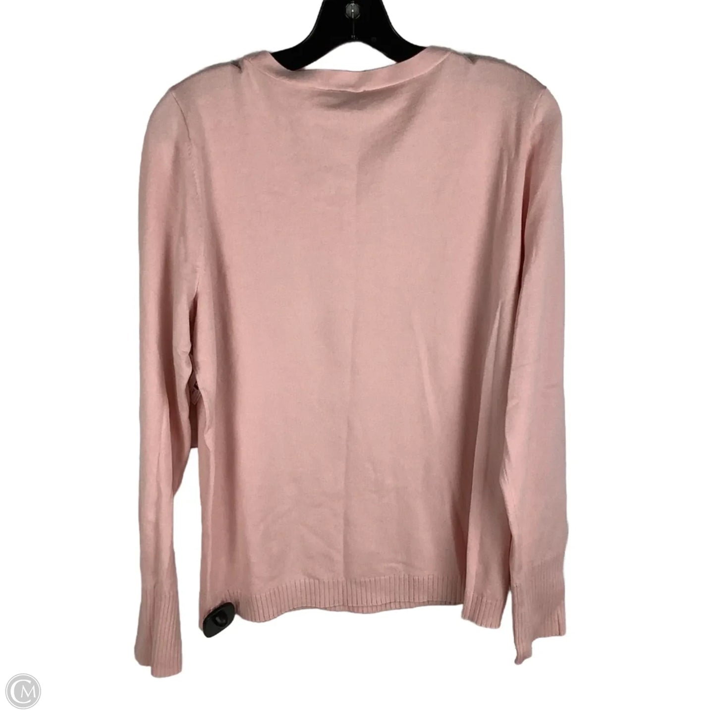 Top Long Sleeve By Talbots In Pink, Size: Large