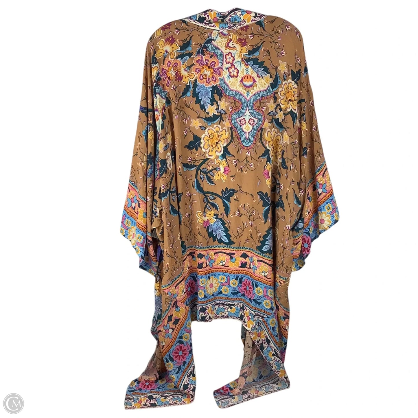 Kimono By Umgee In Floral Print, Size: Xl