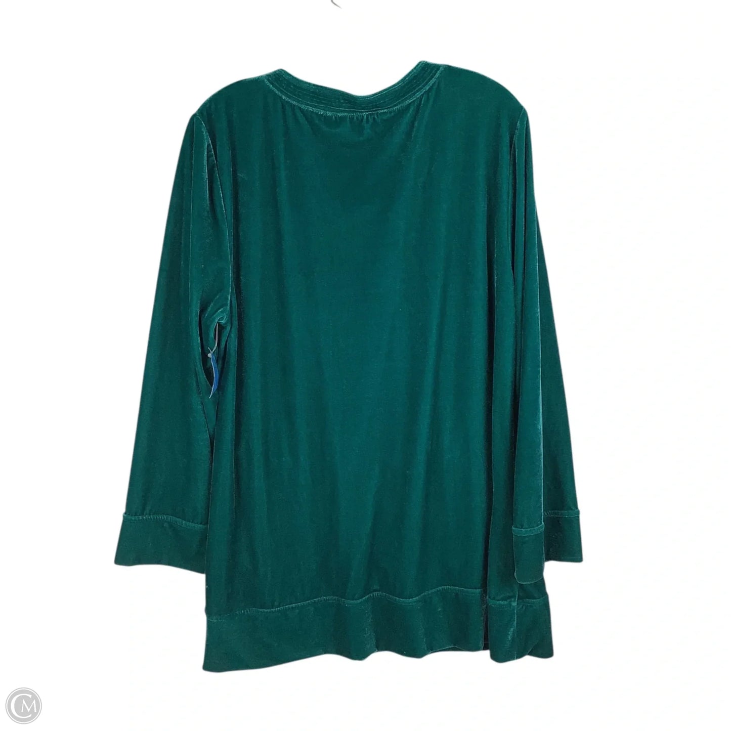 Top Long Sleeve By Soft Surroundings In Blue, Size: L
