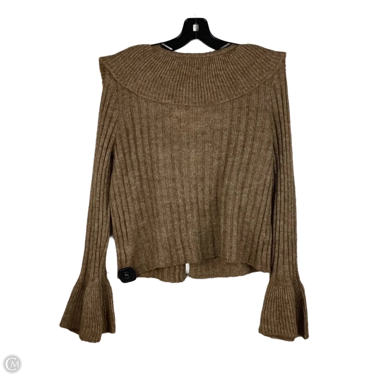 Top Long Sleeve By Old Navy In Brown, Size: L