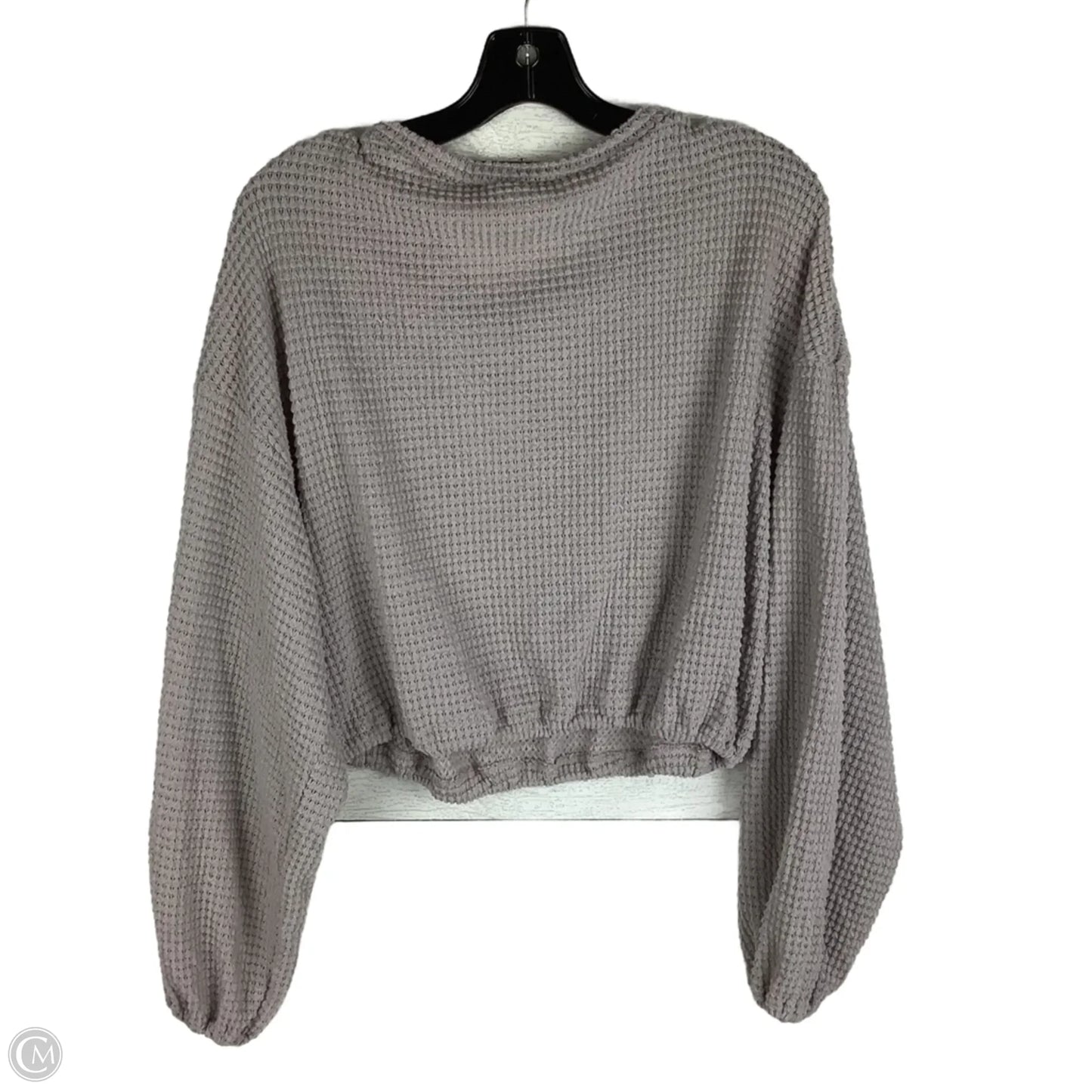 Top Long Sleeve By Altard State In Taupe, Size: S