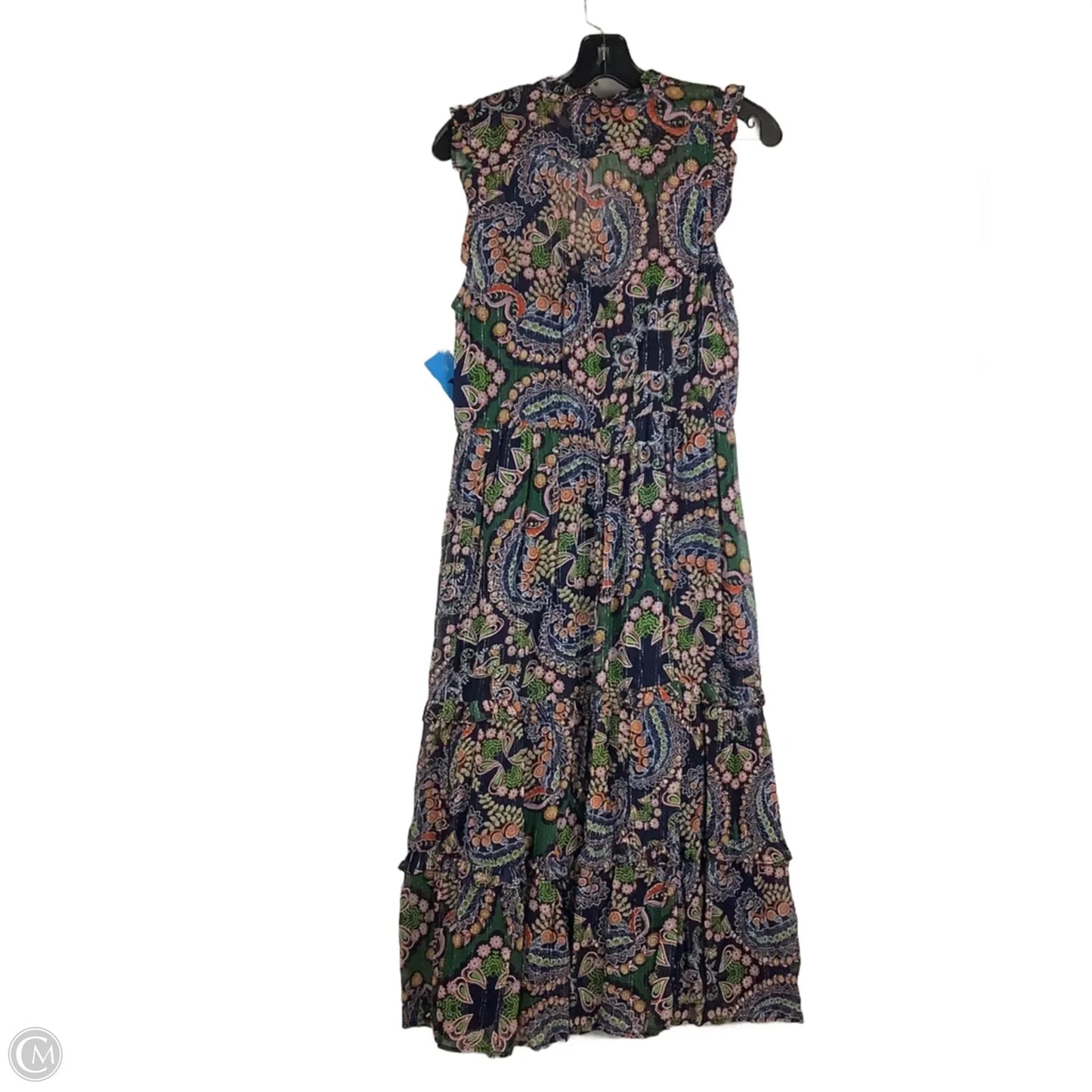 Dress Party Long By Anthropologie In Multi-colored, Size: 4