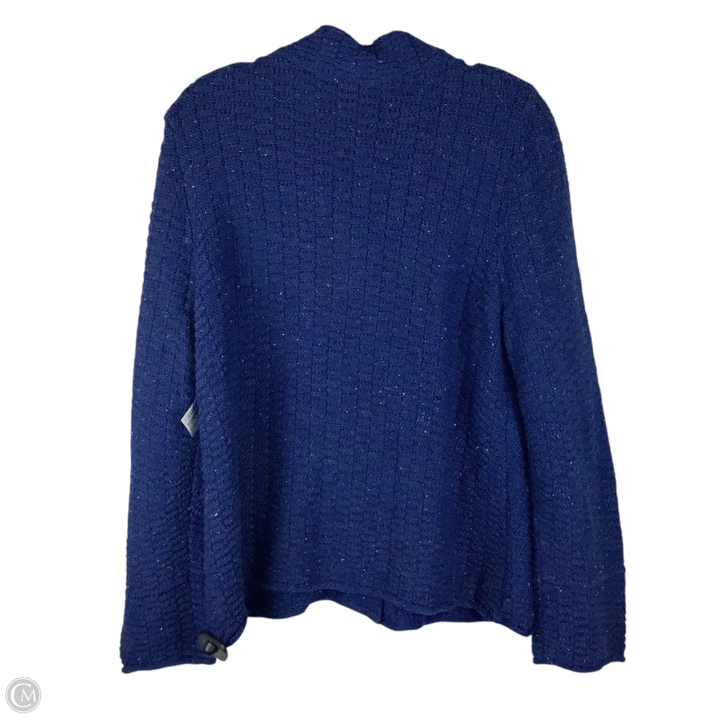 Sweater Cardigan By Habitat In Blue, Size: S