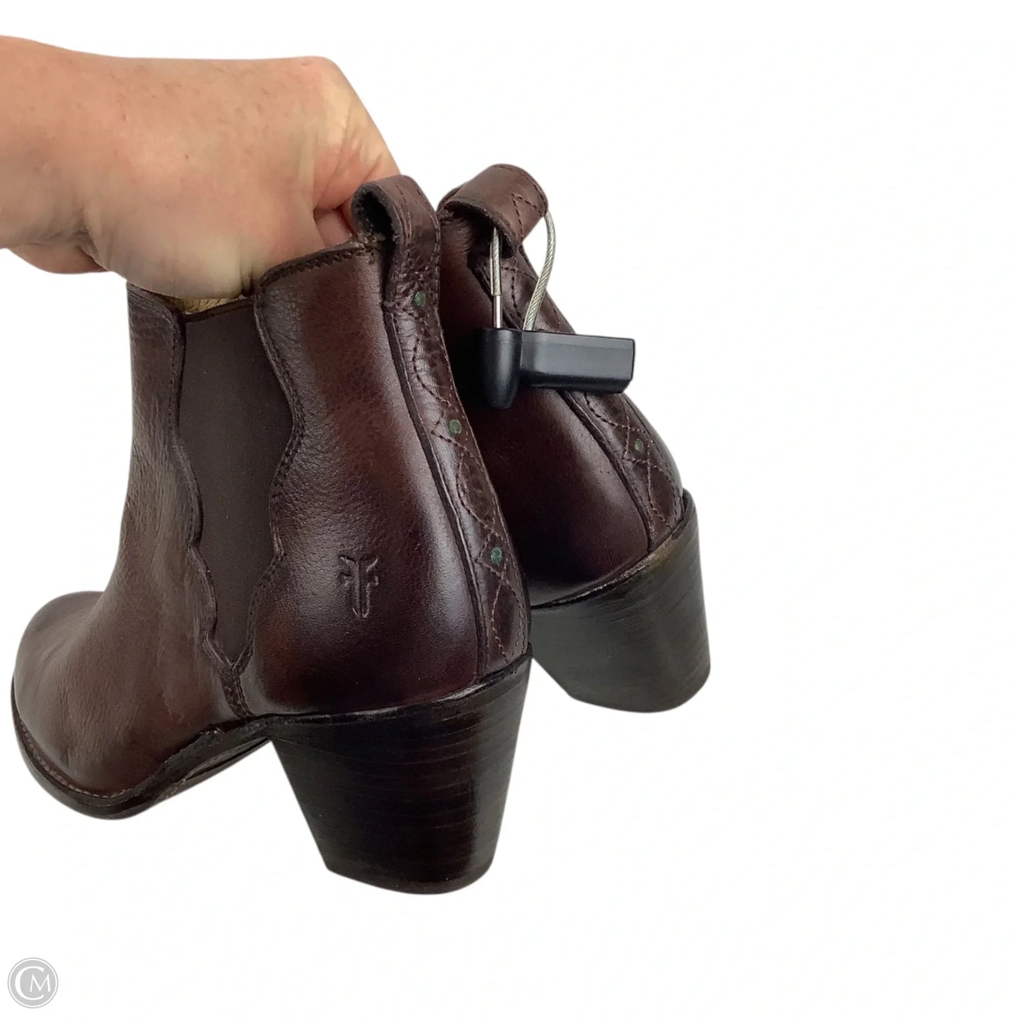 Boots Designer By Frye In Brown, Size: 9