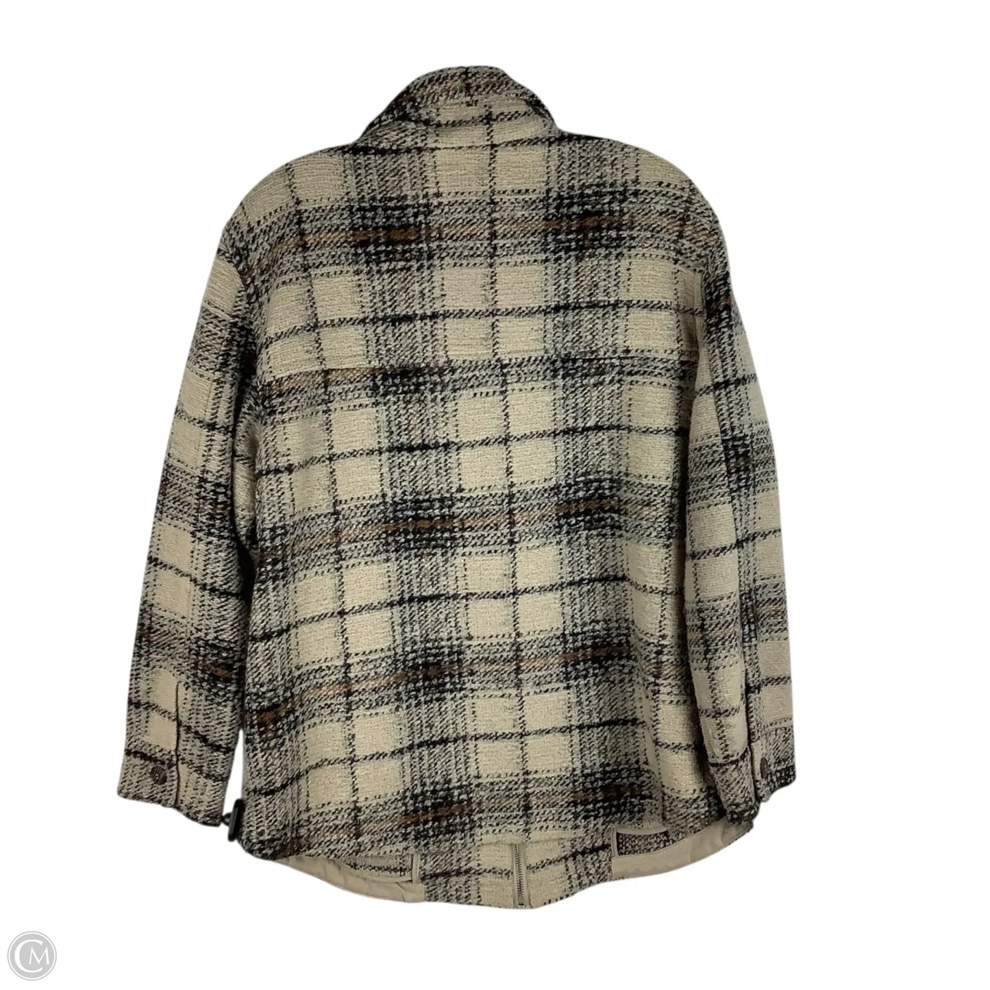 Jacket Fleece By Joie In Brown, Size: L