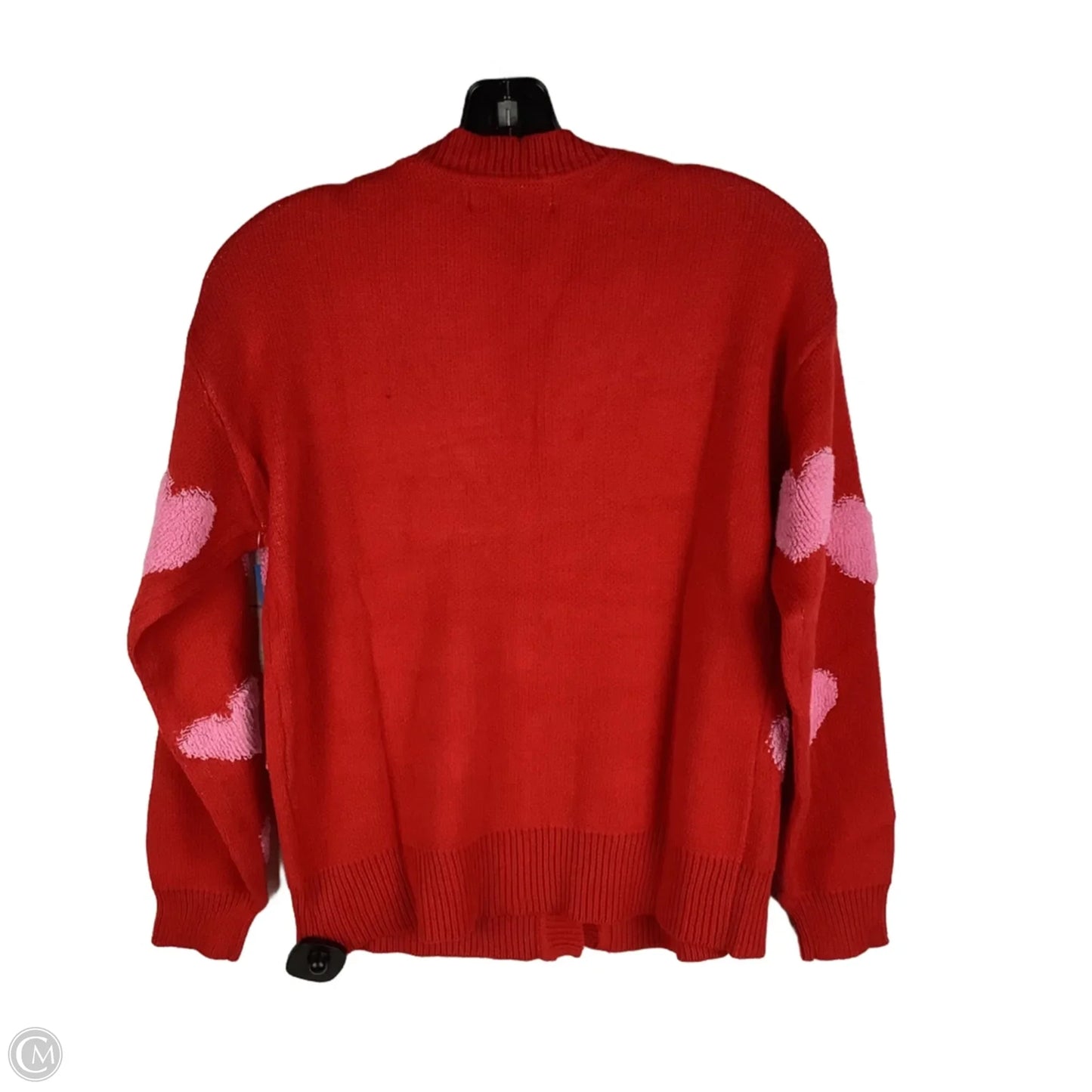 Cardigan By Cmc In Red, Size: Xs