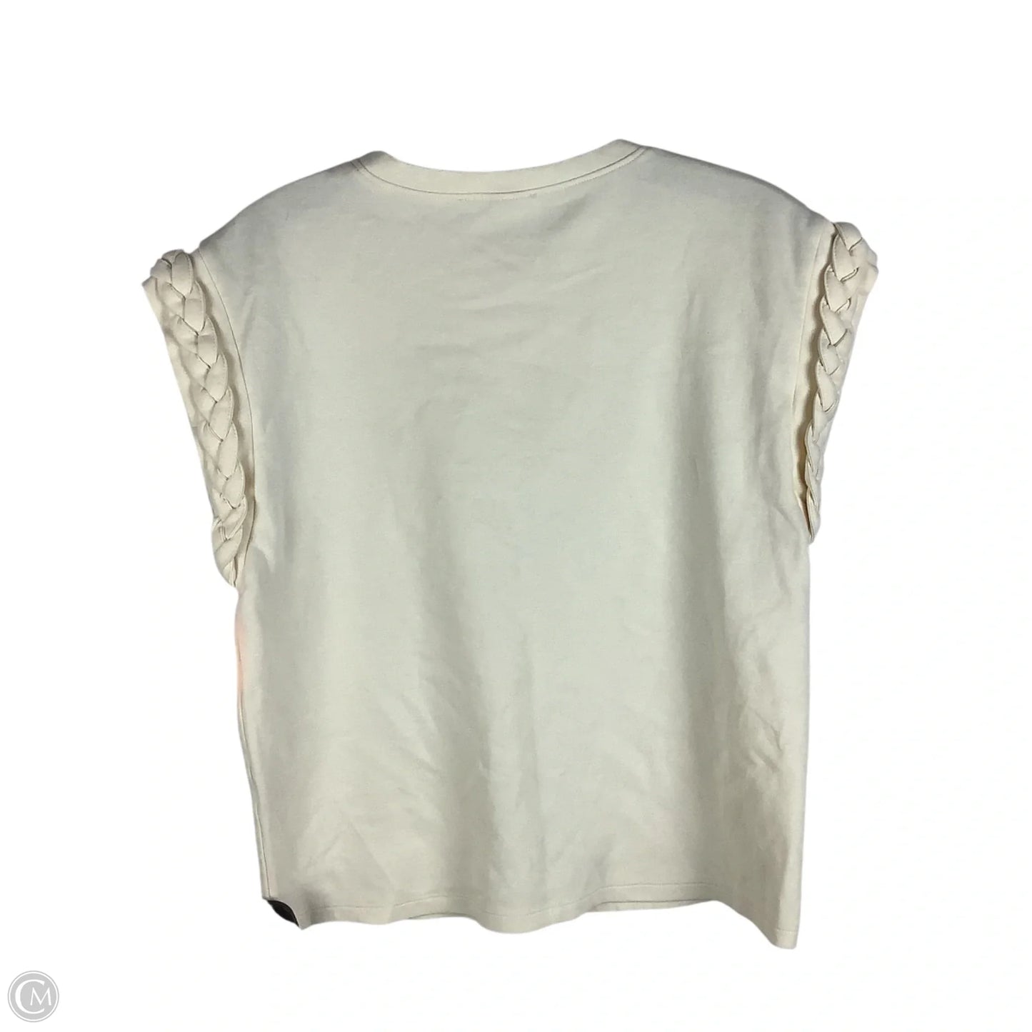 Top Short Sleeve By Entro In Cream, Size: S