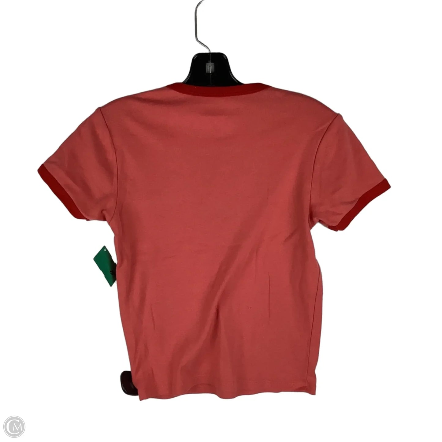 Top Short Sleeve By Clothes Mentor In Red, Size: M (fitted)