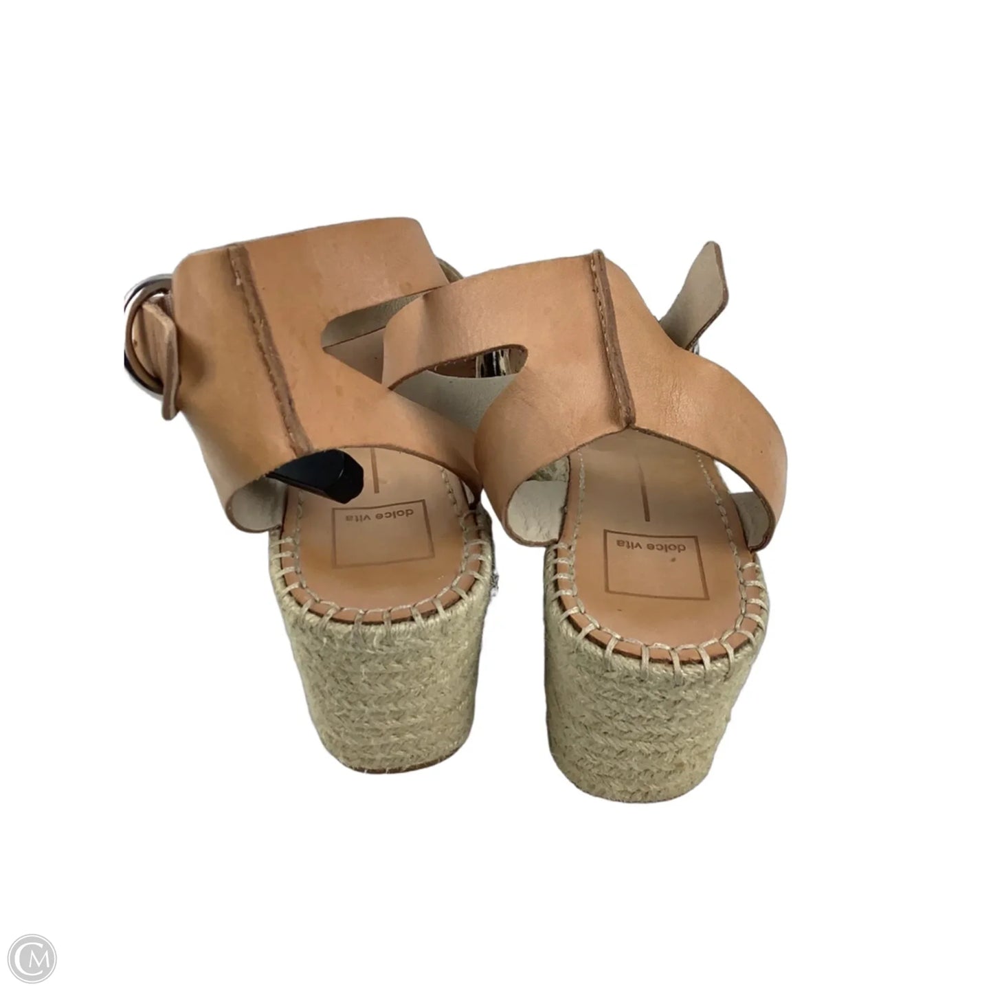 Sandals Heels Platform By Dolce Vita In Animal Print, Size: 8