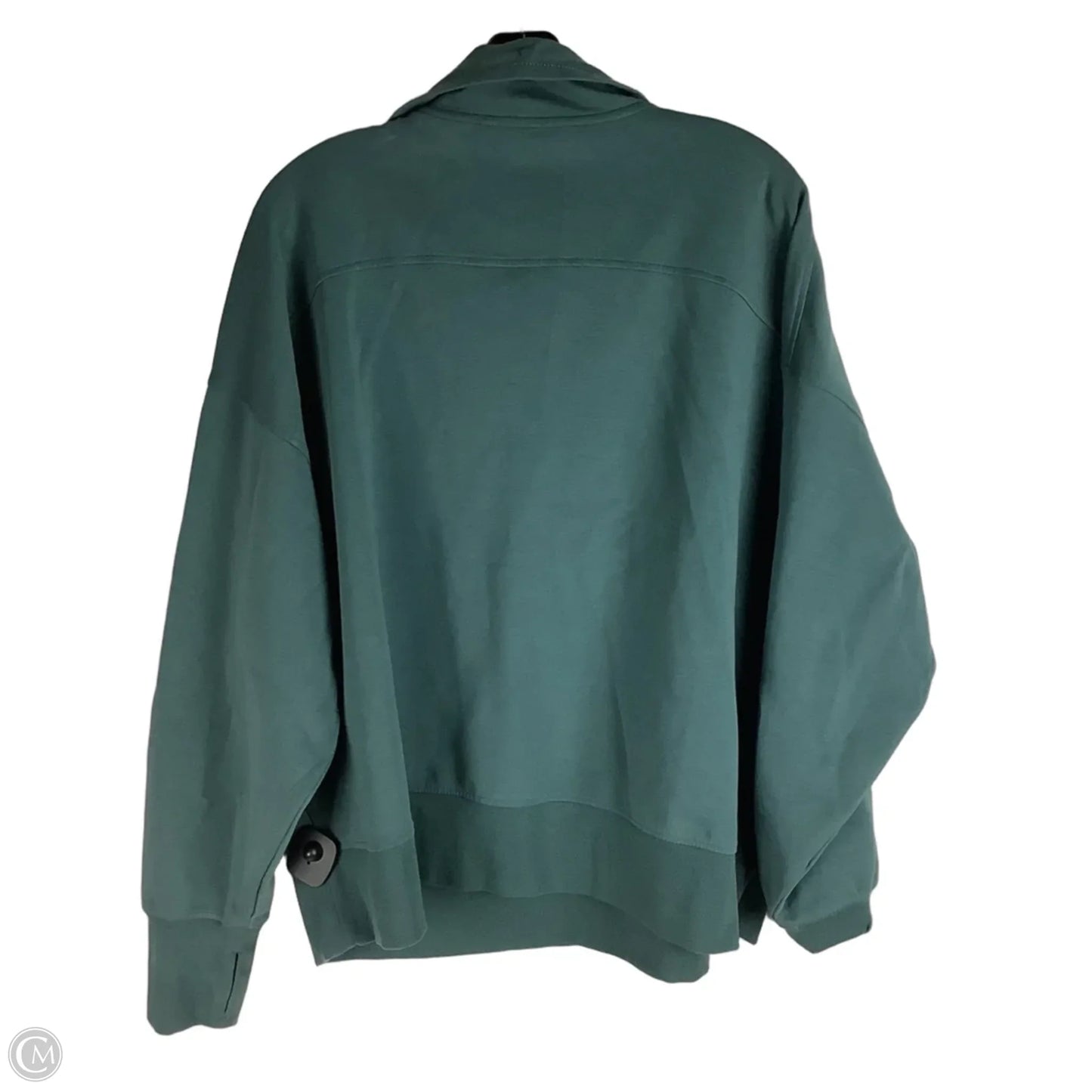Athletic Sweatshirt Collar By Old Navy In Green, Size: 3x