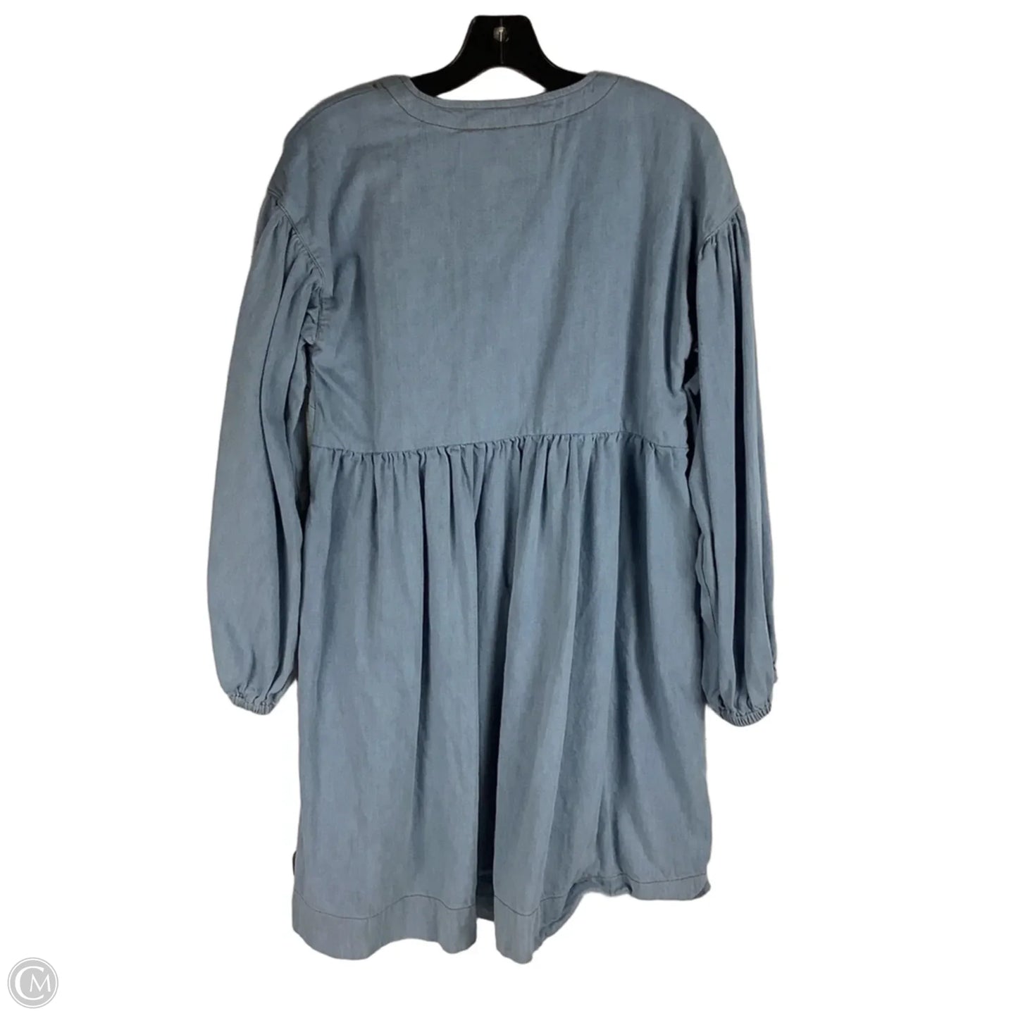 Dress Casual Short By Anthropologie In Blue Denim, Size: S