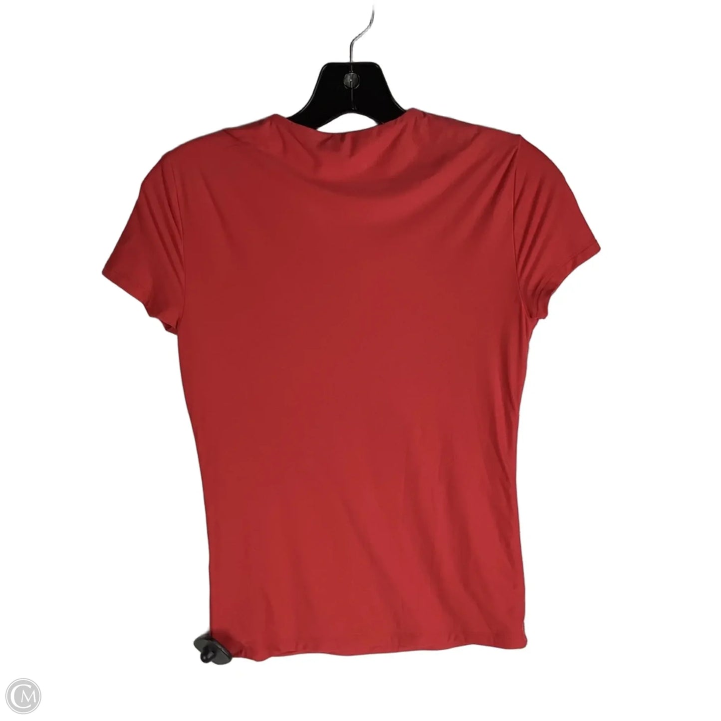 Top Short Sleeve By Abercrombie And Fitch In Red, Size: S