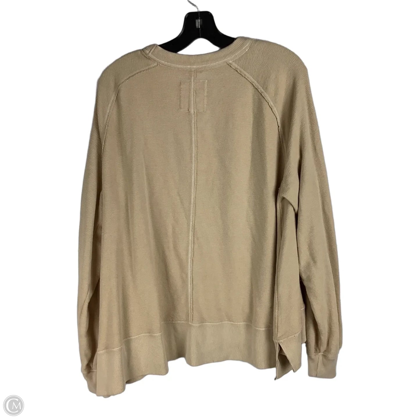 Sweatshirt Crewneck By Aerie In Tan, Size: S