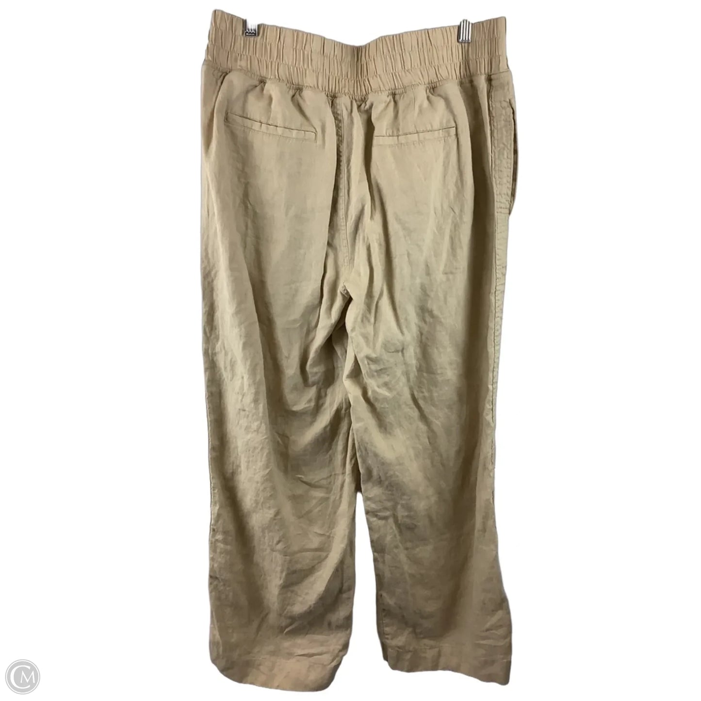 Pants Linen By Quince In Tan, Size: L
