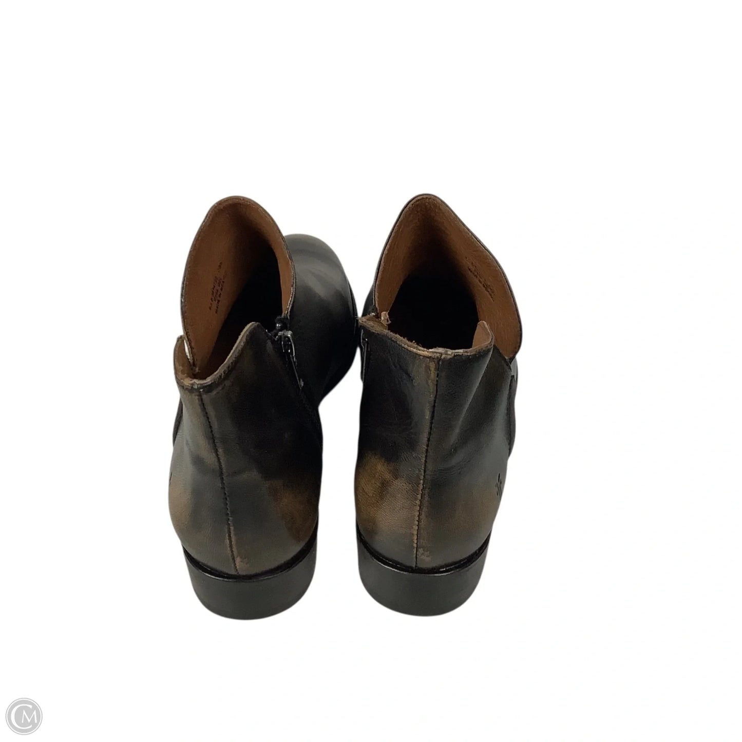 Boots Designer By Frye In Brown, Size: 9.5