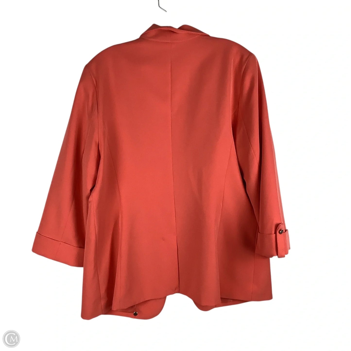 Blazer By Apt 9 In Peach, Size: Xl