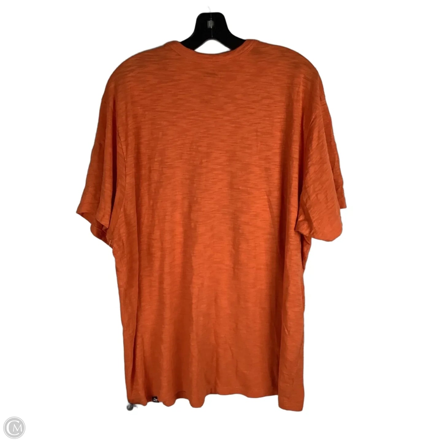 Top Short Sleeve By Clothes Mentor In Orange, Size: Xxl