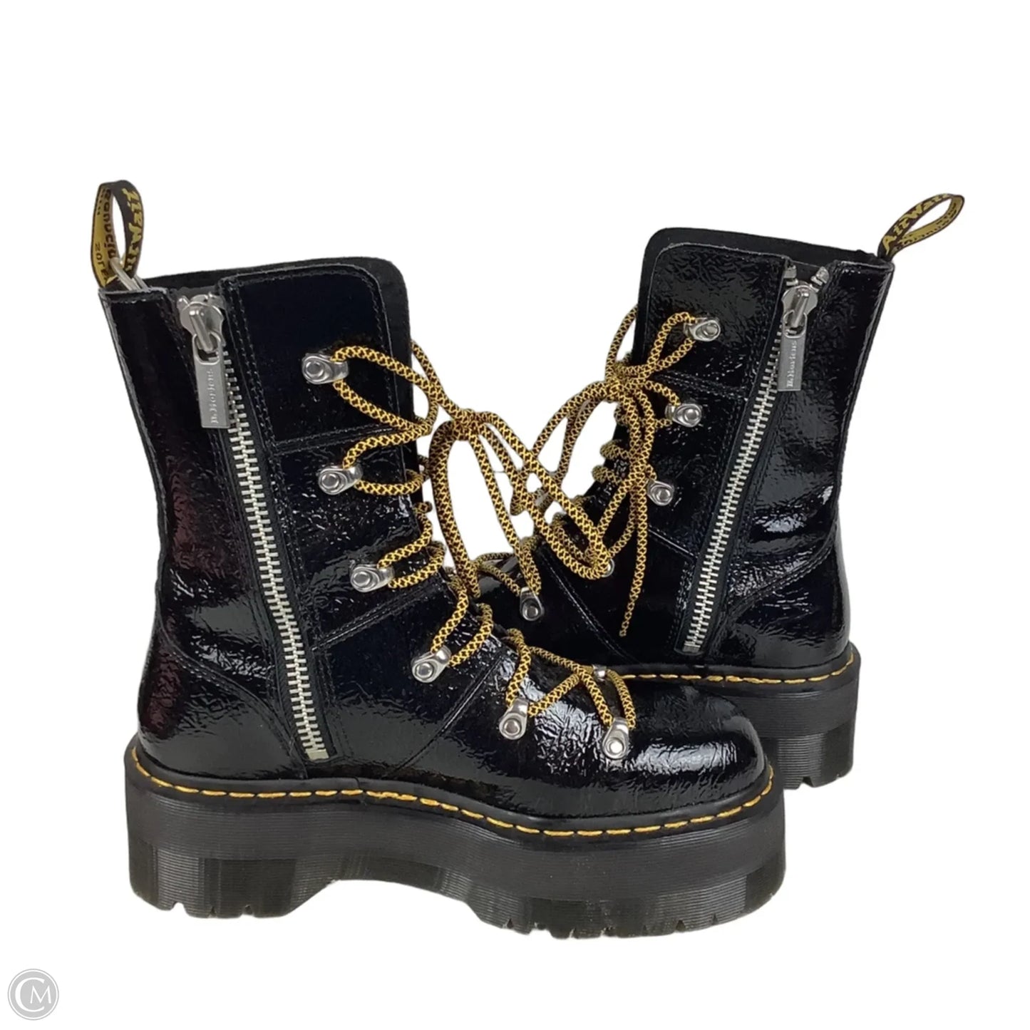 Boots Combat By Dr Martens In Black, Size: 10