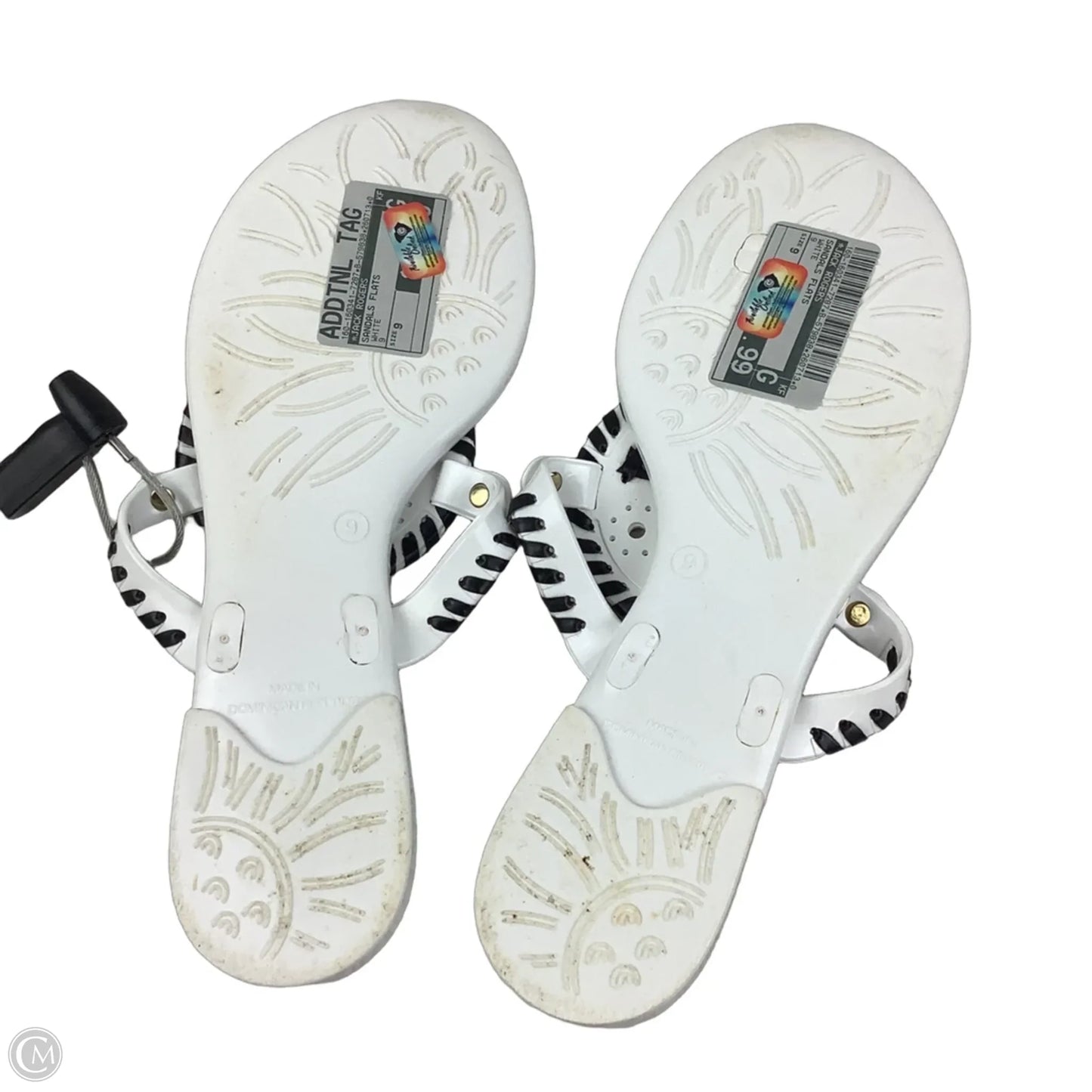 Sandals Flats By Jack Rogers In White, Size: 9