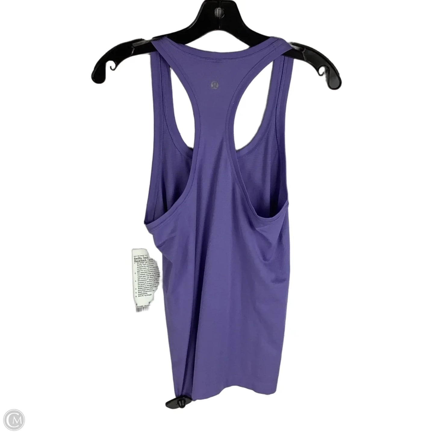 Athletic Tank Top By Lululemon In Purple, Size: 6