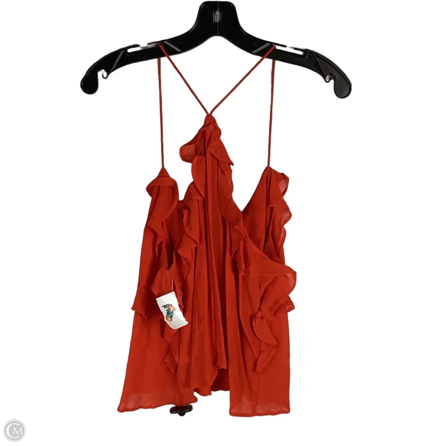 Top Sleeveless By J. Crew In Orange, Size: M