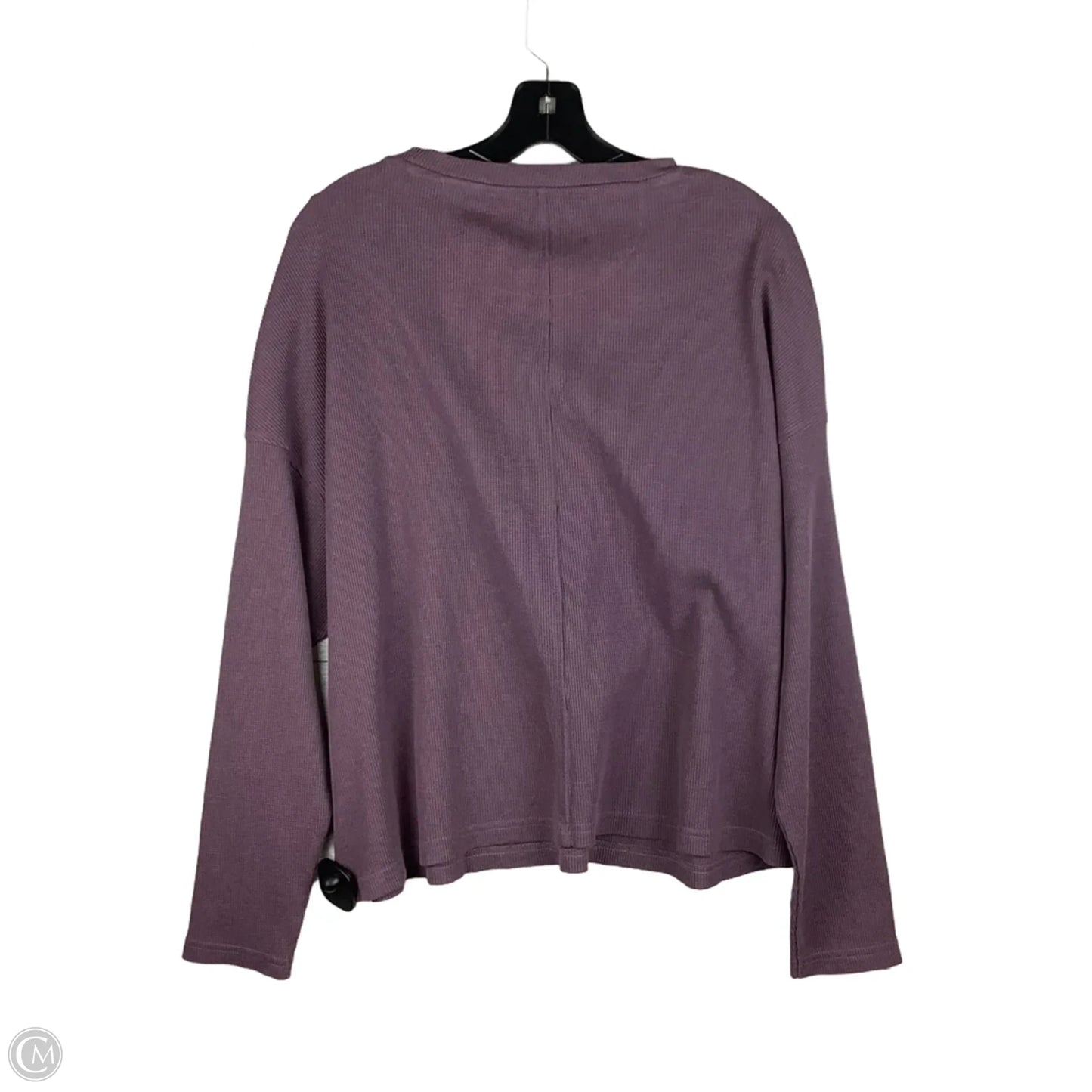 Top Long Sleeve By Clothes Mentor In Purple, Size: L