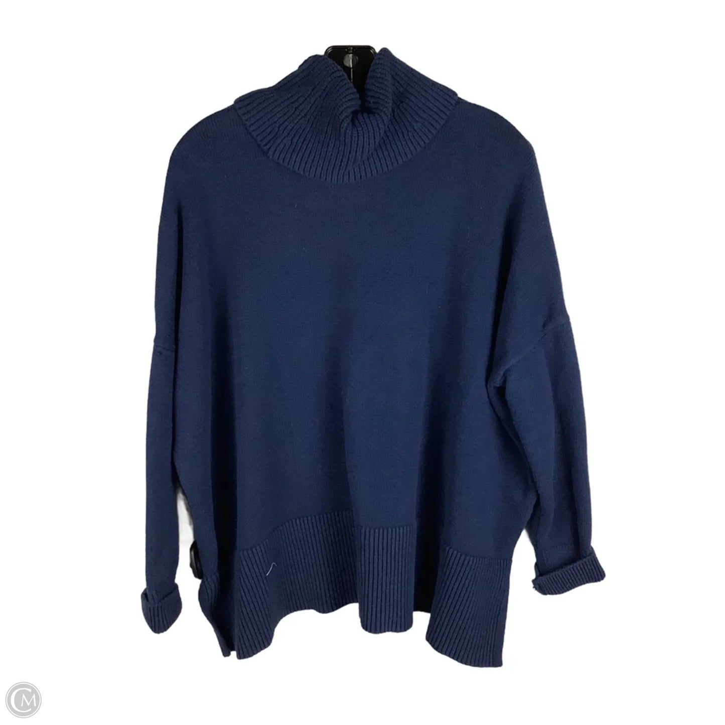 Sweater By Loft In Navy, Size: L
